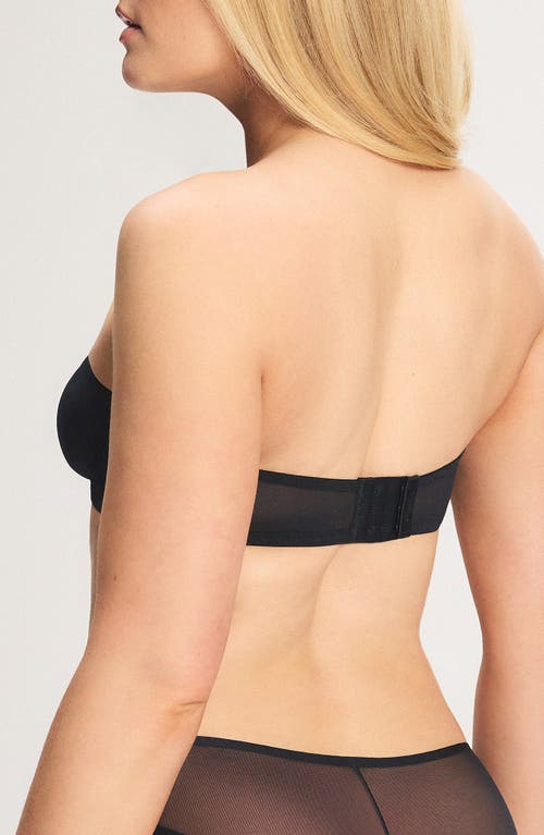 Savage X Fenty Sheer X Unlined Strapless Bra In Black