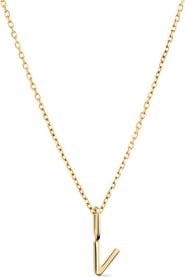 Ana Luisa Letter Necklace - Gold Letter Necklace