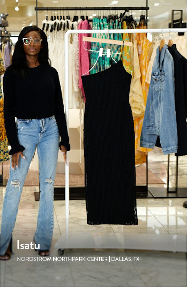 One Shoulder Lace Dress, sales video thumbnail