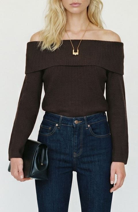 Aries Off the Shoulder Sweater