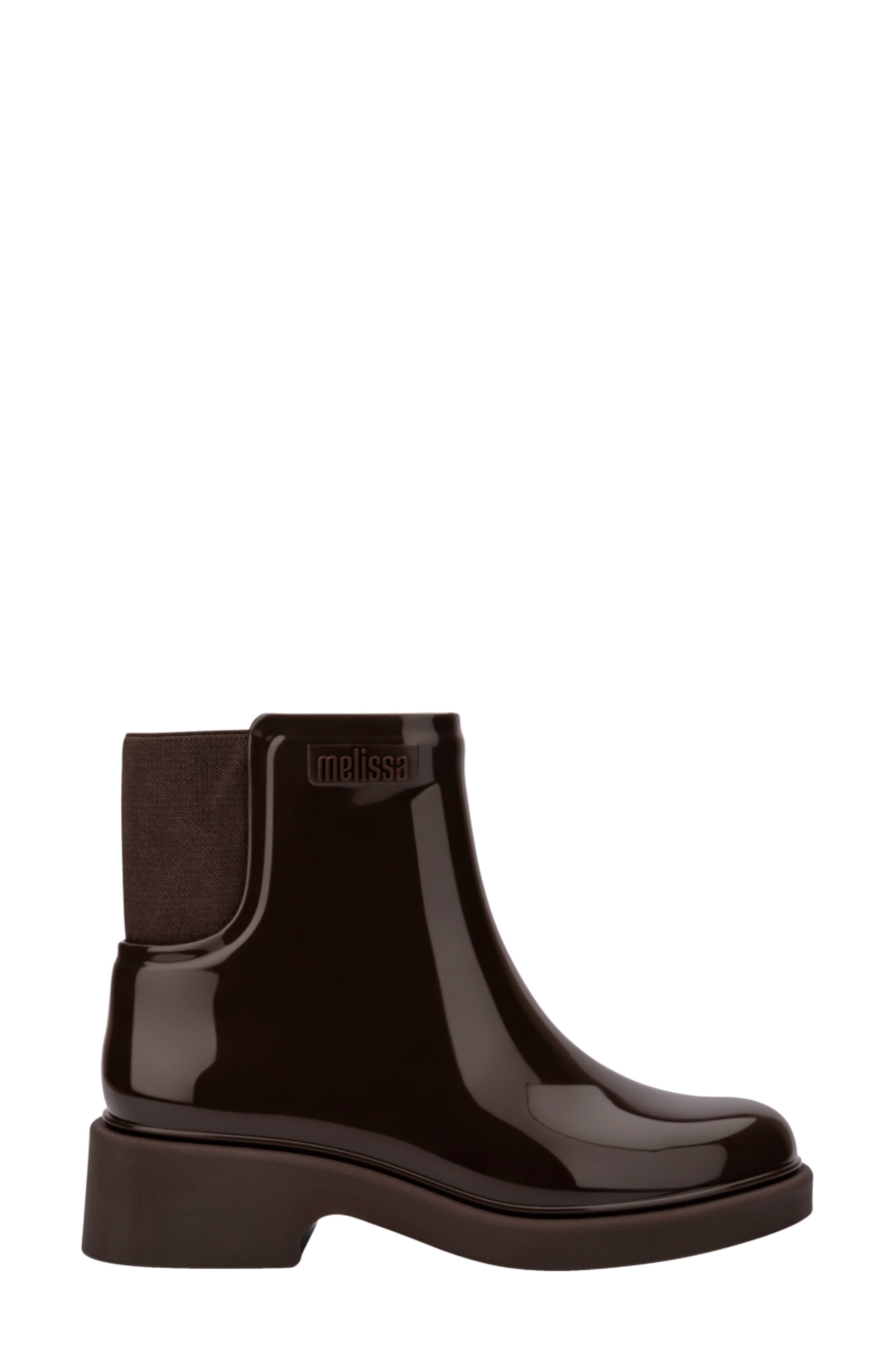 Water Resistant Chelsea Boot, Alternate, color, DARK BROWN