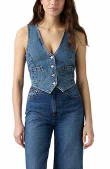 Tailored Denim Vest