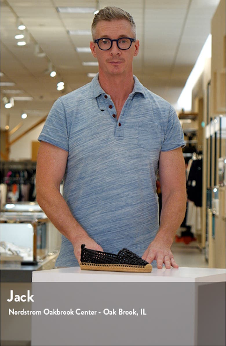 Double T Espadrille Flat, sales video thumbnail