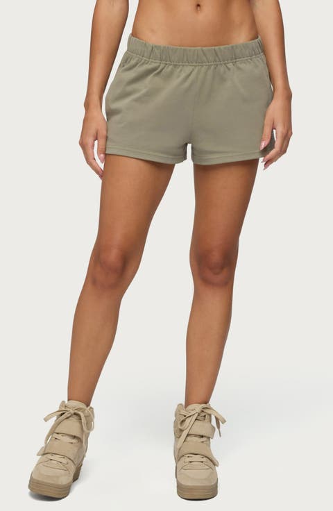 Cecilia Cotton Low Rise Shorts