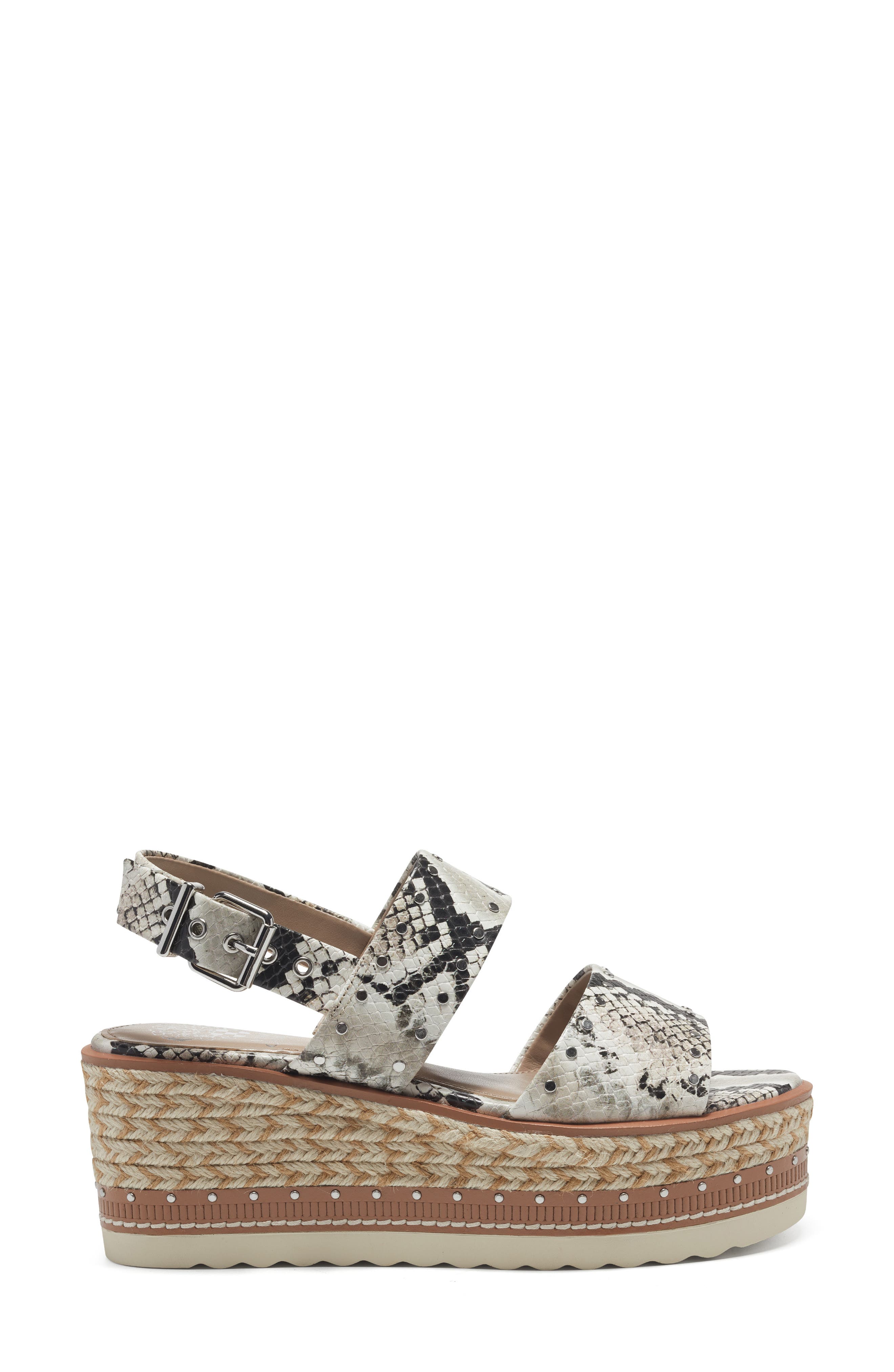 Marsa Espadrille Platform Wedge Sandal, Alternate, color, TAUPE