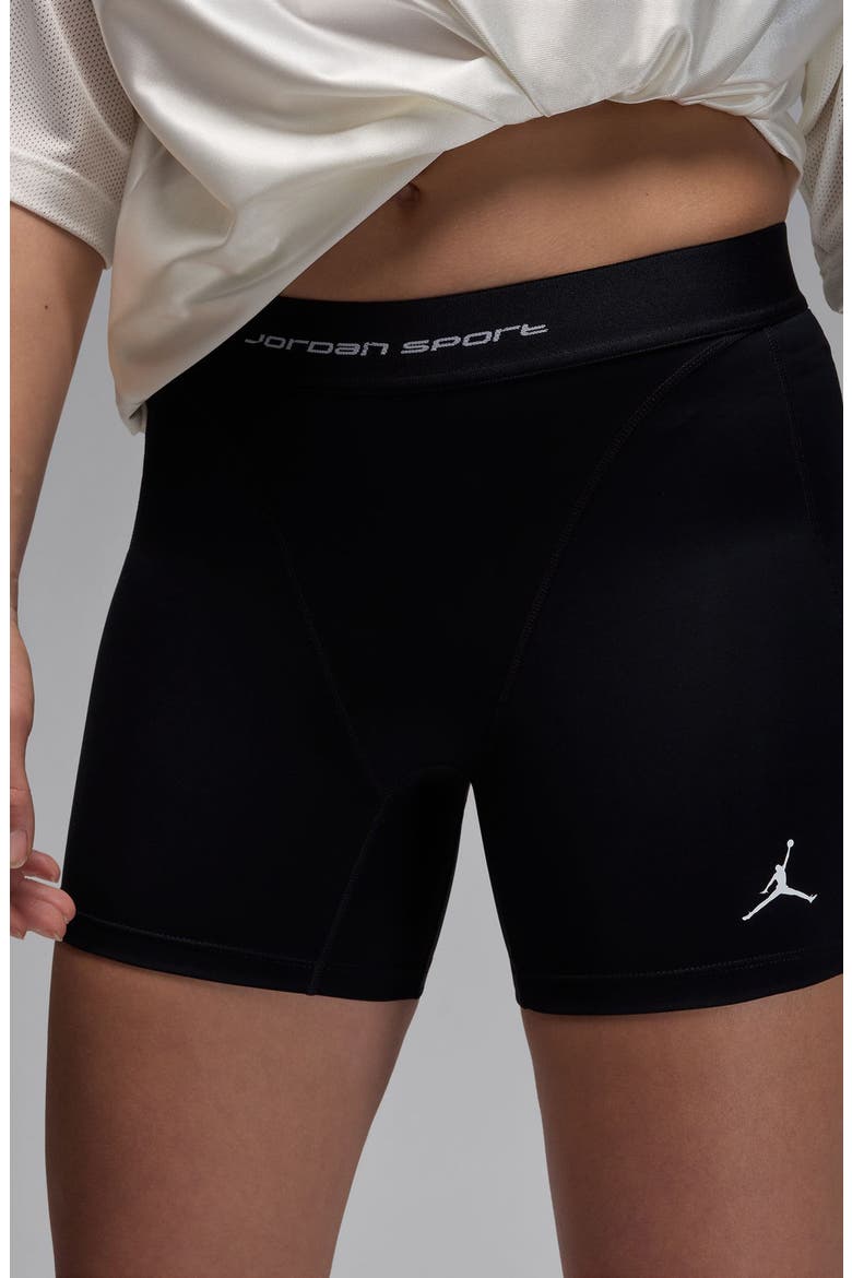 Leak Protection Period Bike Shorts, Alternate, color, 010 BLACK