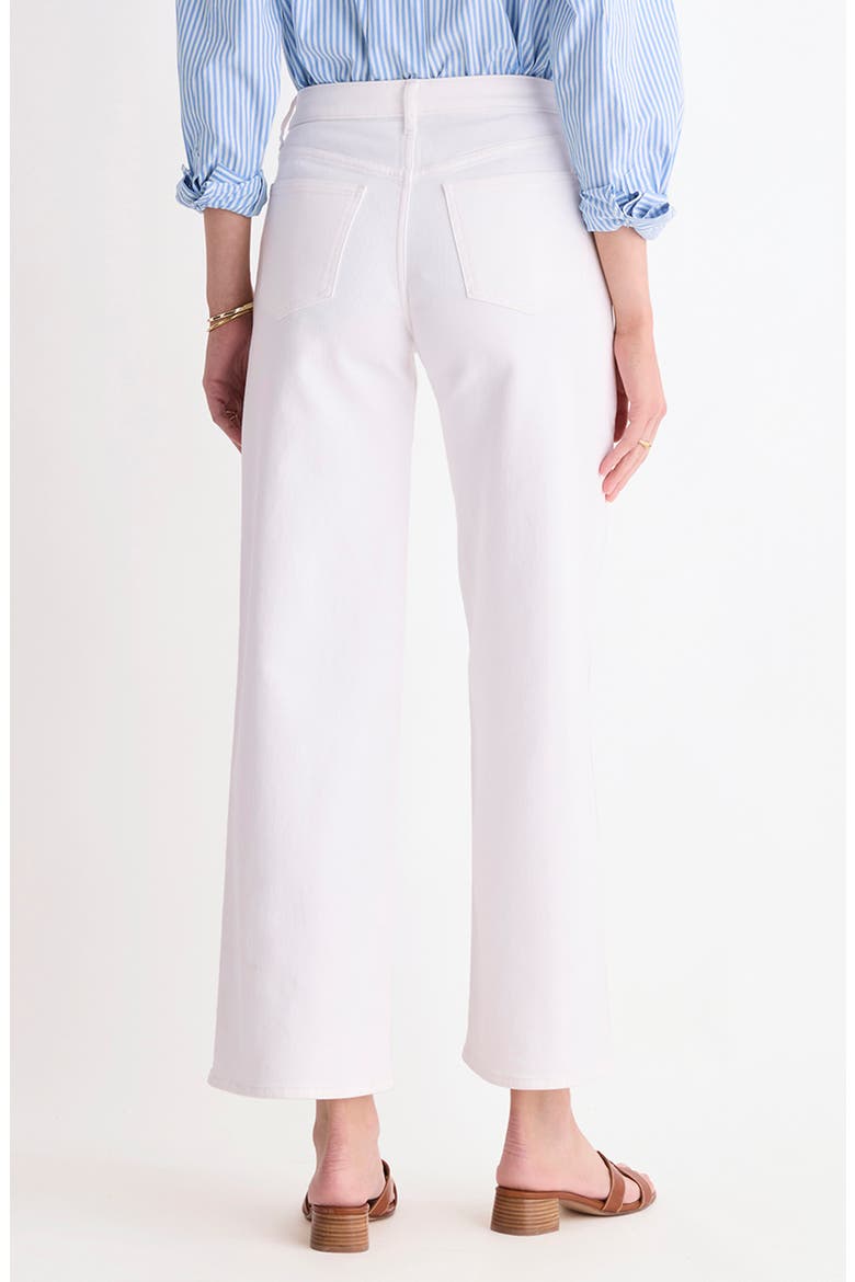 Whitney Ankle Wide Leg Jeans, Alternate, color, WHITE