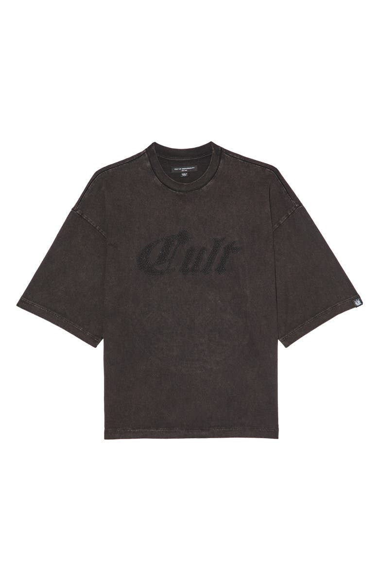 Cult of Individuality Metal Logo Oversize T-Shirt, Alternate, color,