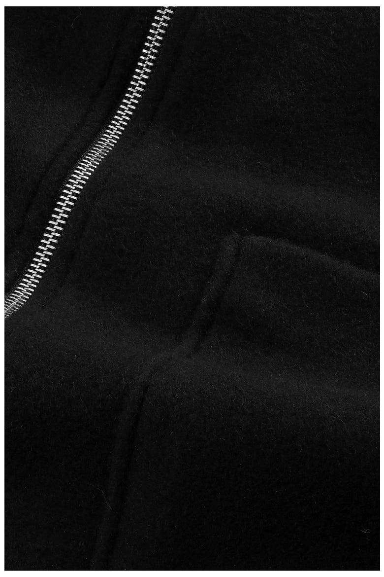 Gael 8267 Wool Blend Shirt Jacket, Alternate, color, BLACK
