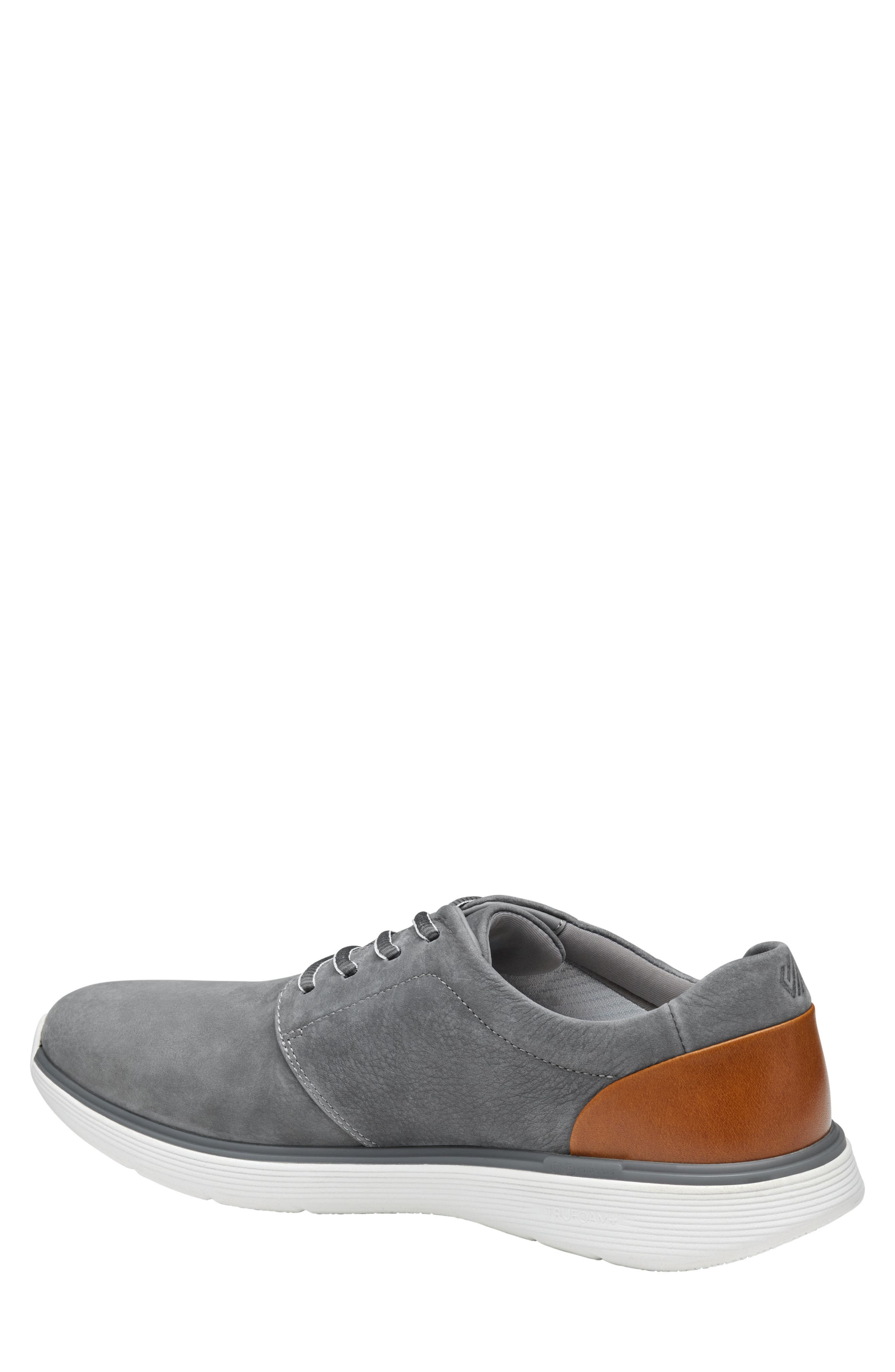 XC4® Prentiss Waterproof Plain Toe Derby, Alternate, color, GRAY TUMBLED NUBUCK