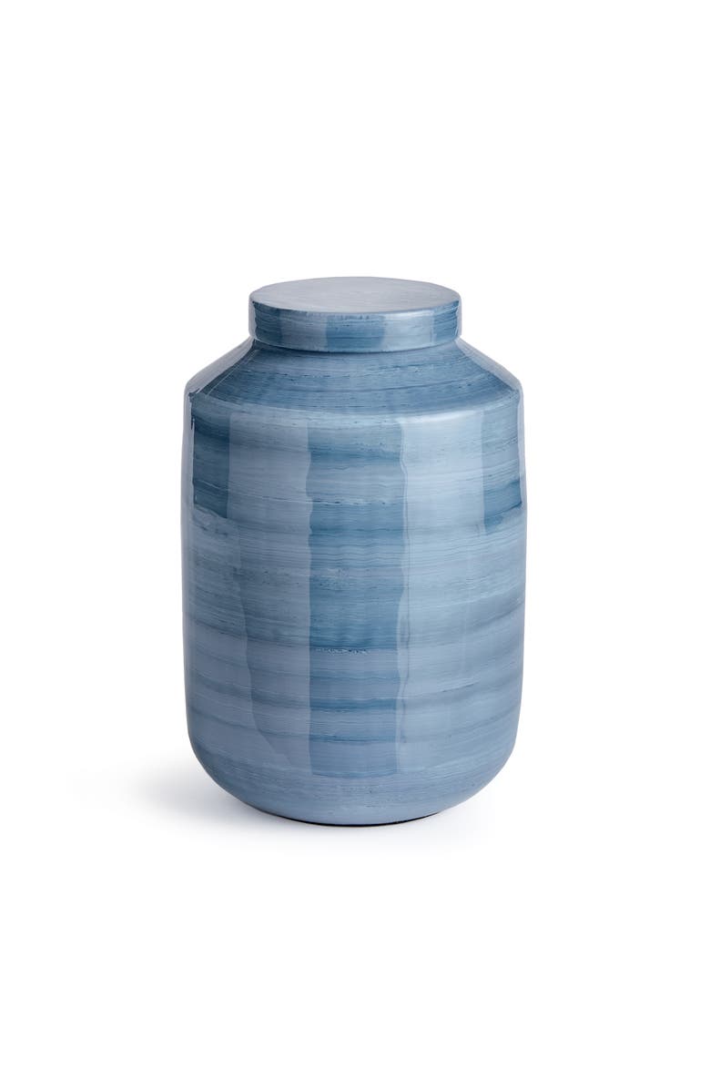 Napa Home & Garden Andrey Ginger Jar, Main, color, Blue