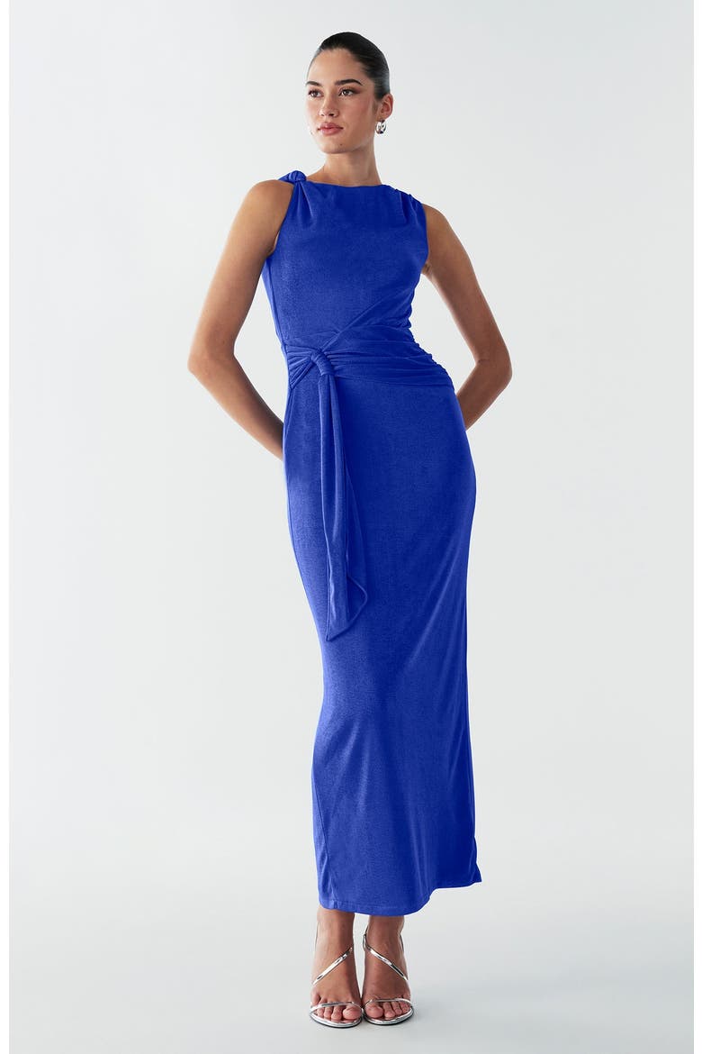 Arnah Maxi Dress, Main, color, Cobalt Blue