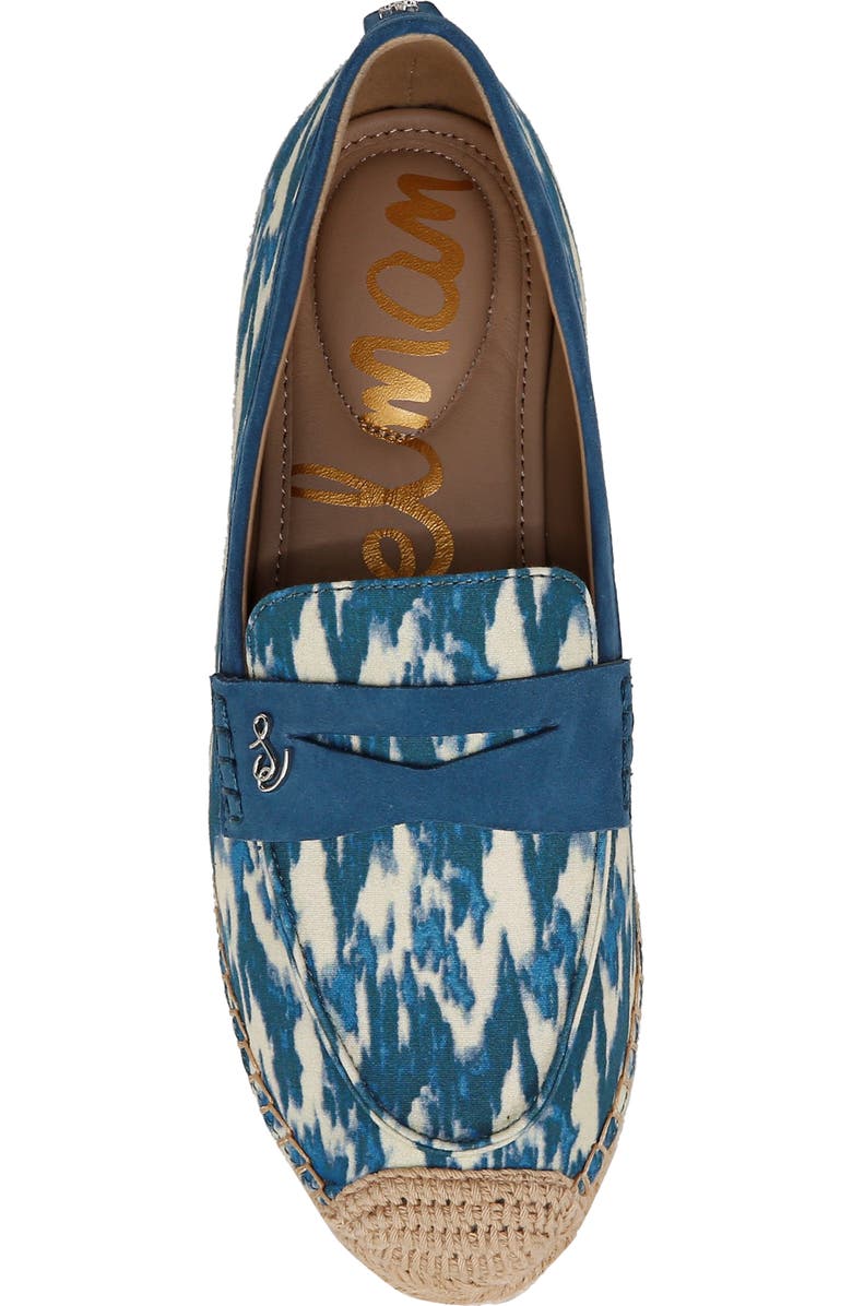 Sam Edelman Kai 2 Espadrille Loafer, Alternate, color, Blue Lapis Multi