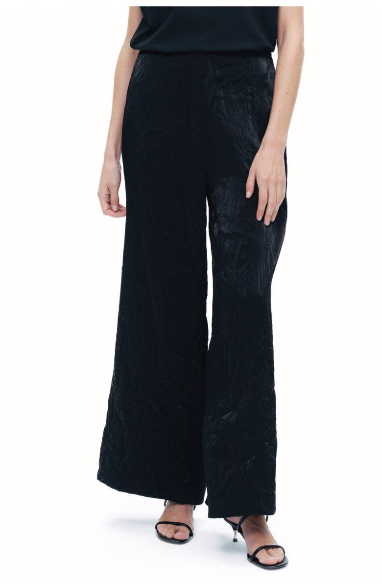 Nocturne Wrinkled Wide-Leg Pants, Main, color,