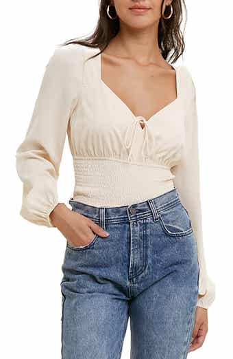 Smocked Waist Top