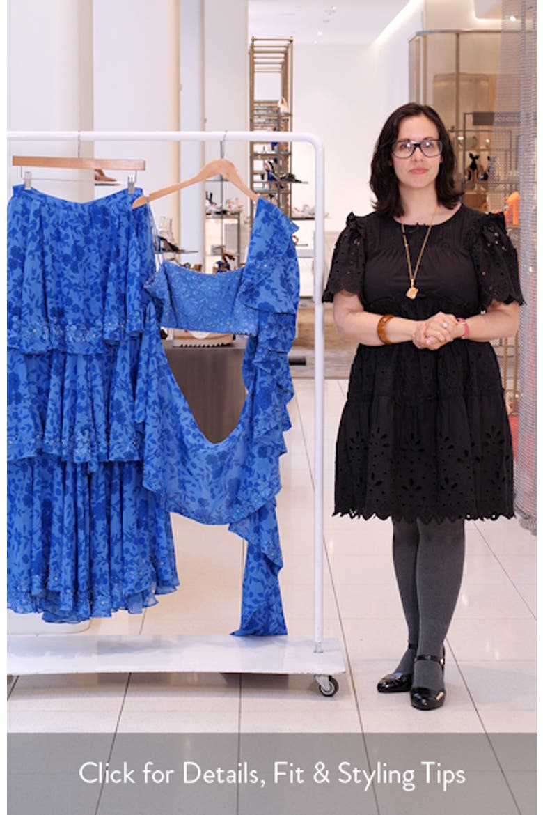 Zaina Choli, Dupatta & Palazzo Pants Set video