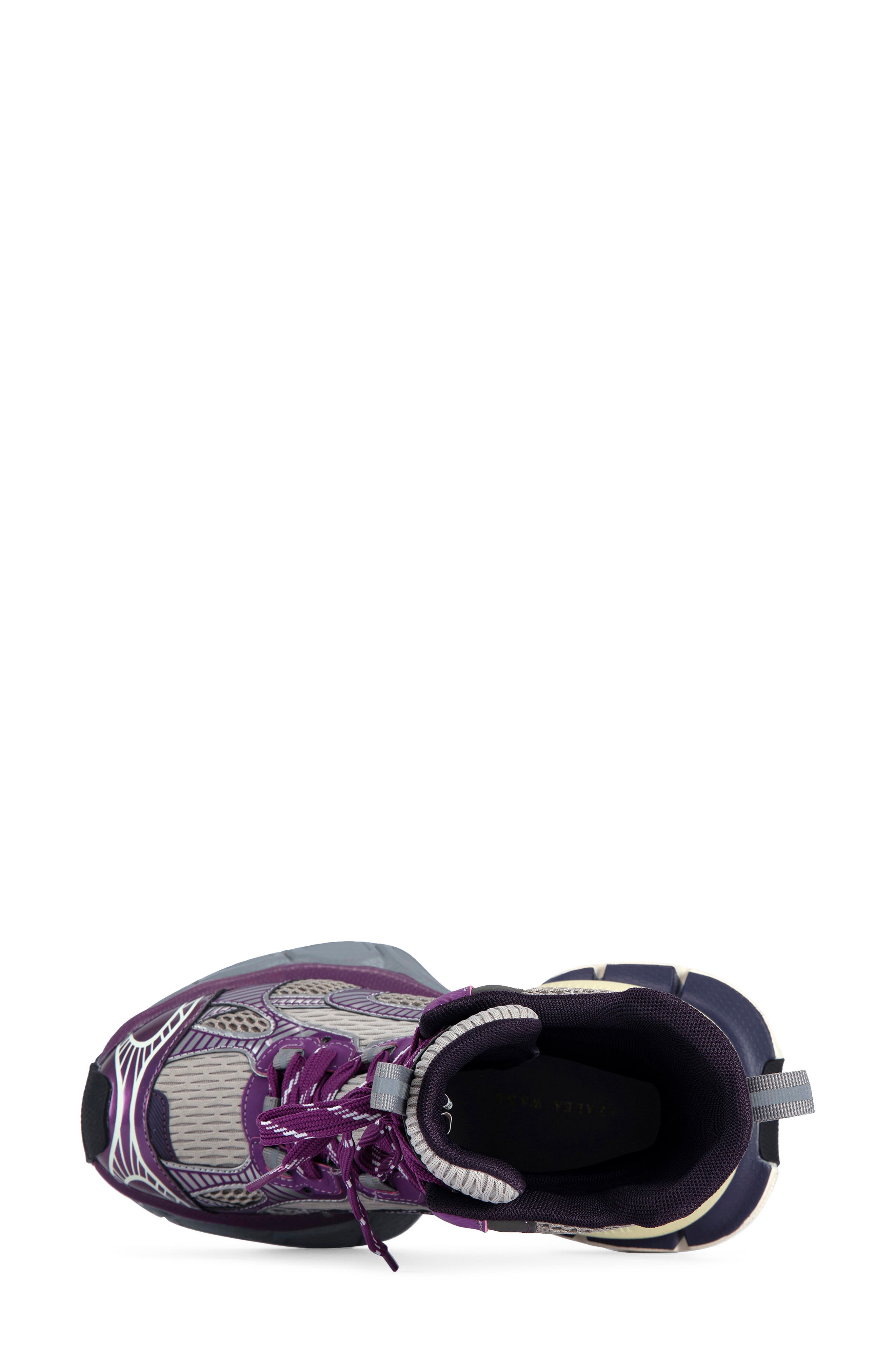 Yvonne High Top Sneaker, Alternate, color, PURPLE