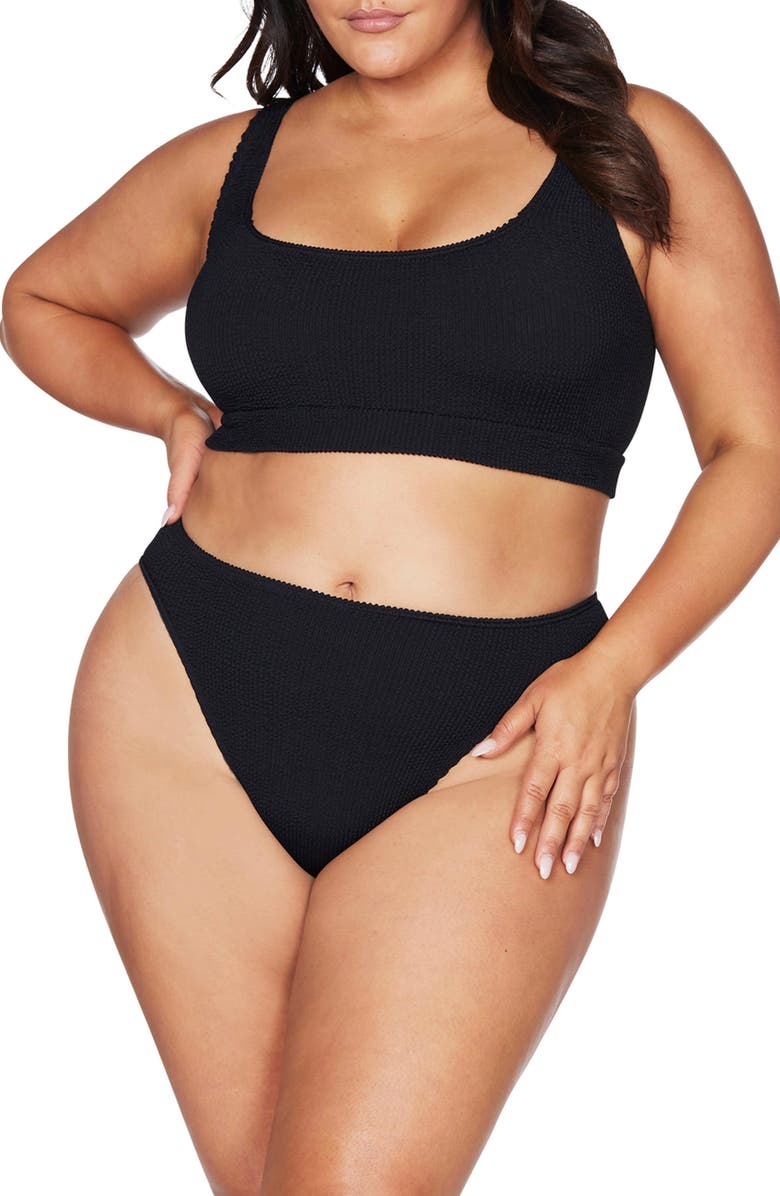 Artesands Kahlo Arte Eco Crinkle Two-Piece Swimsuit, Main, color, 