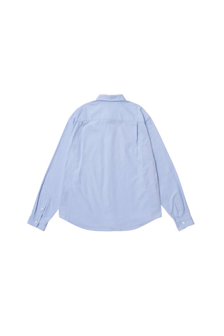 Oxford Button Down Shirt, Alternate, color, Blue