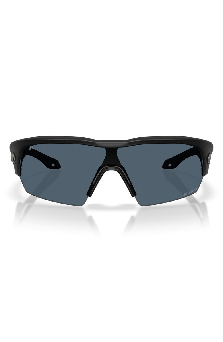 Costa Del Mar Pilothouse Pro 35mm Sunglasses, Main, color, Matte Black / Gray