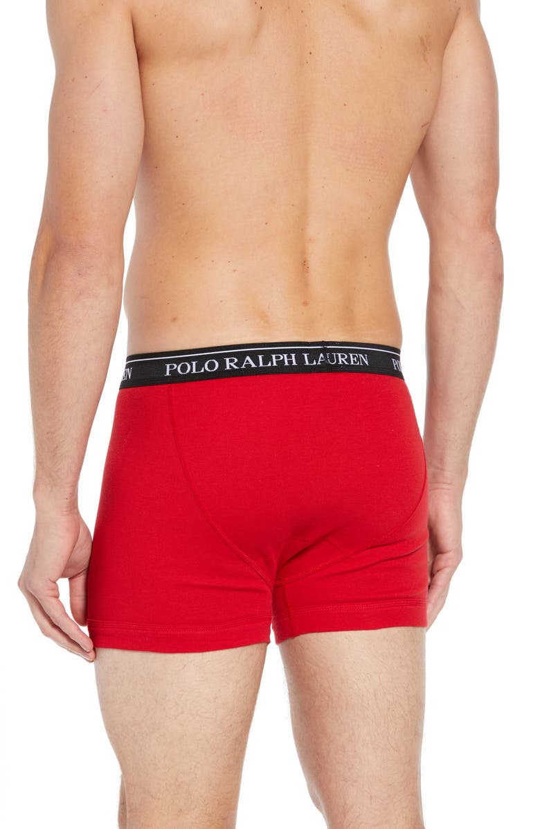 Polo Ralph Lauren 5-Pack Cotton Boxer Briefs, Alternate, color, 