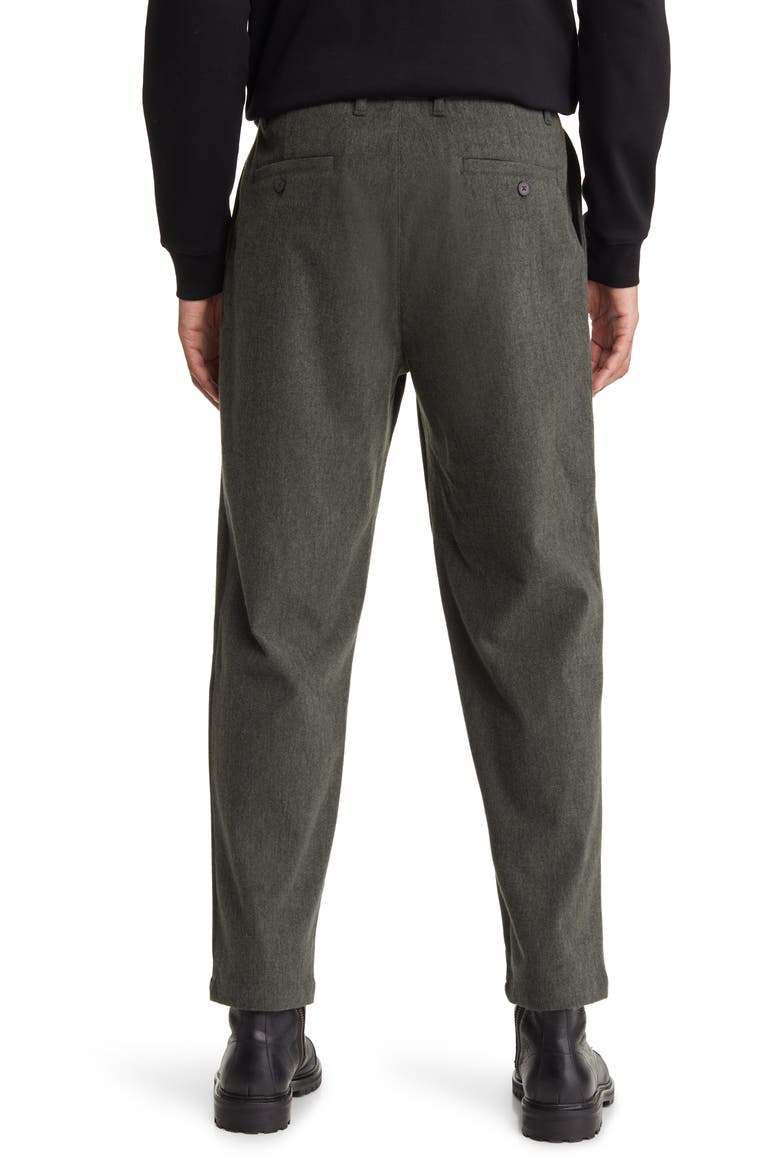 The Pleated Flex Pants, Alternate, color, GREEN