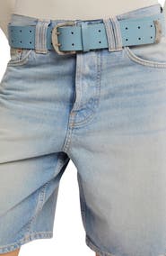 Free People WTF Double Cross Leather Belt