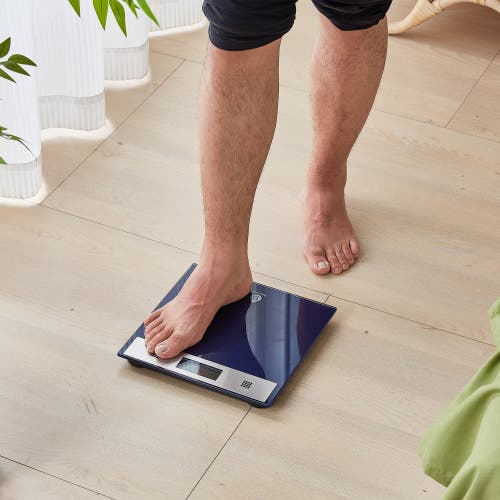 Pursonic Talking Bathroom Scale In Blue