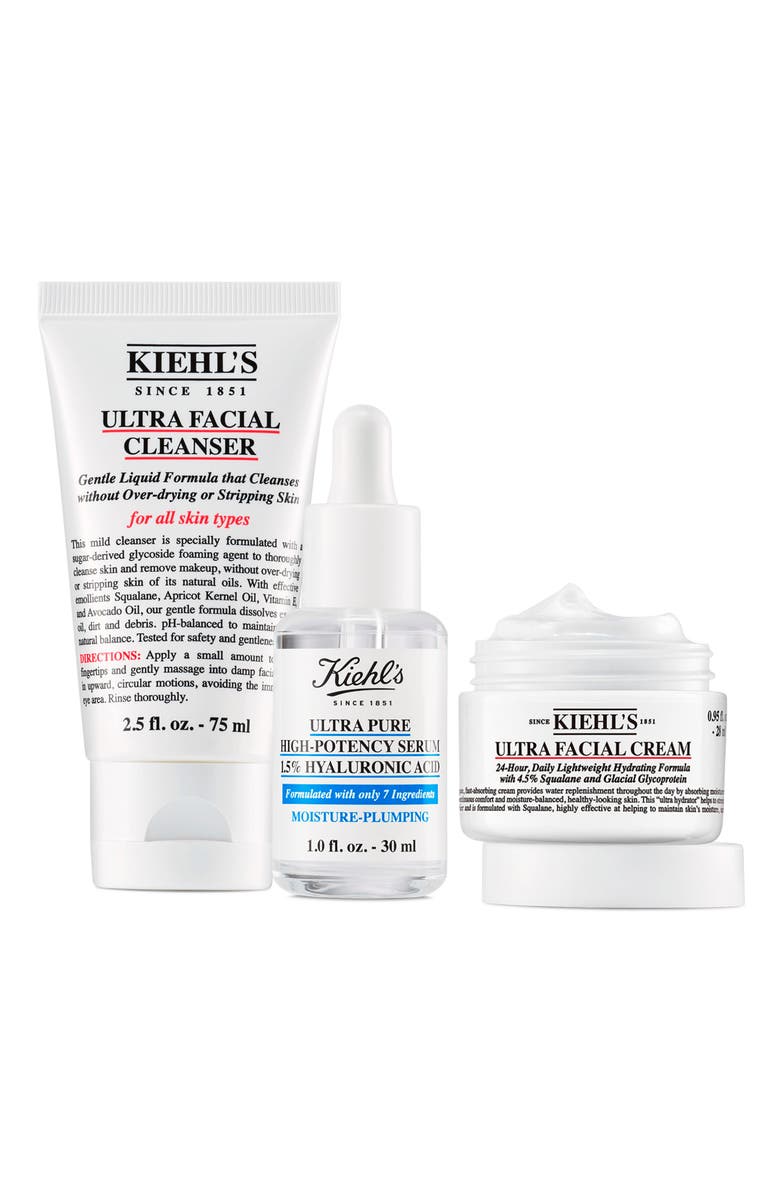 Kiehl's Since 1851 Moisturizing Skin Care Set USD $73 Value, Alternate, color, 