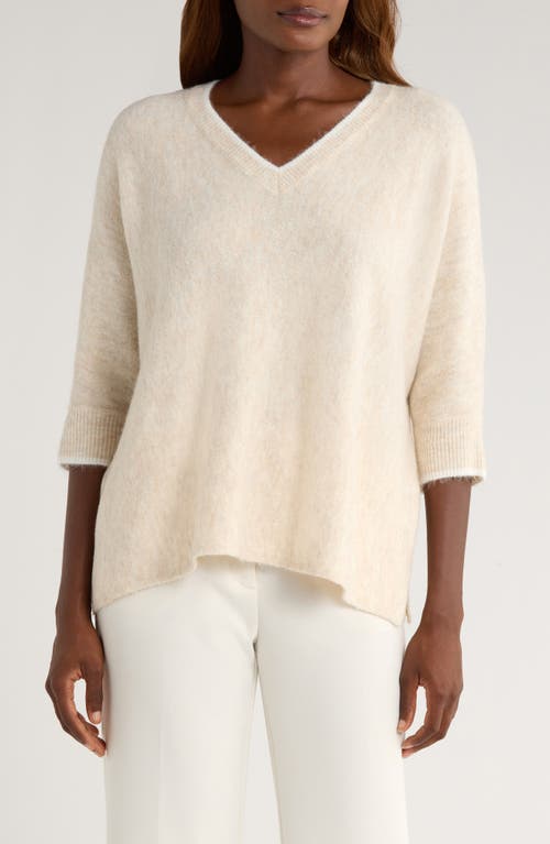 Vince Camuto Dolman Sleeve Sweater In Neutral