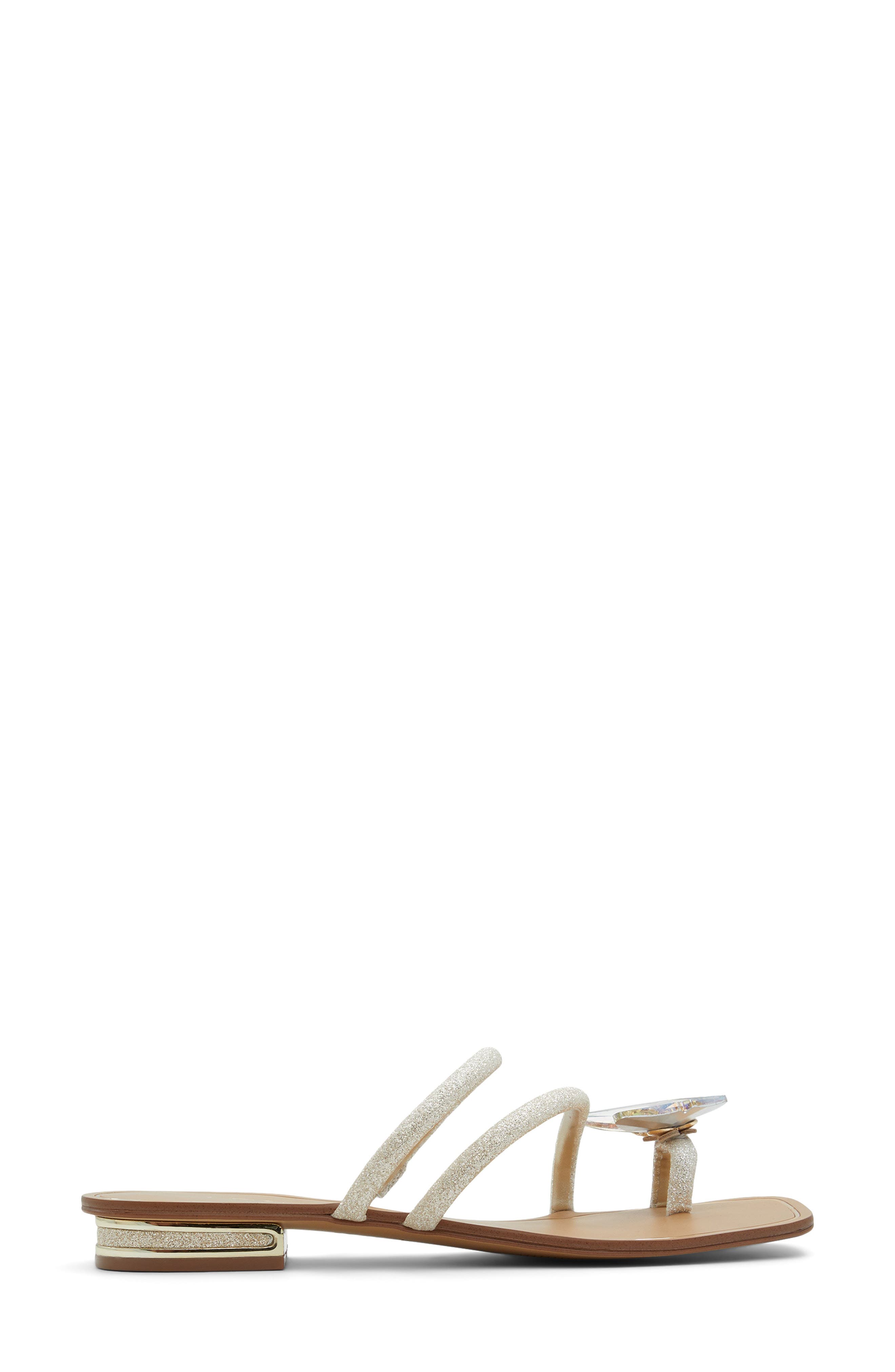 ALDO Garberia Crystal Butterfly Sandal, Alternate, color, 