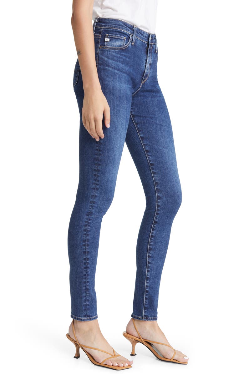 AG Farrah High Waist Skinny Jeans, Alternate, color, Vp Goldrush