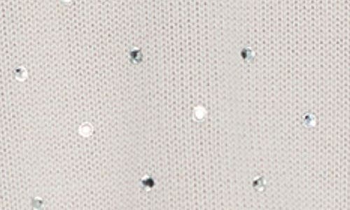 Pistola Steph Rhinestone Accent Cotton Crewneck Sweater