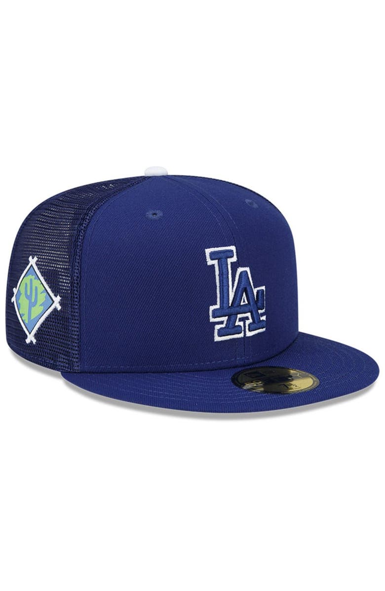 New Era Men's New Era Royal Los Angeles Dodgers 2022 Spring Training 59FIFTY Fitted Hat, Main, color, 