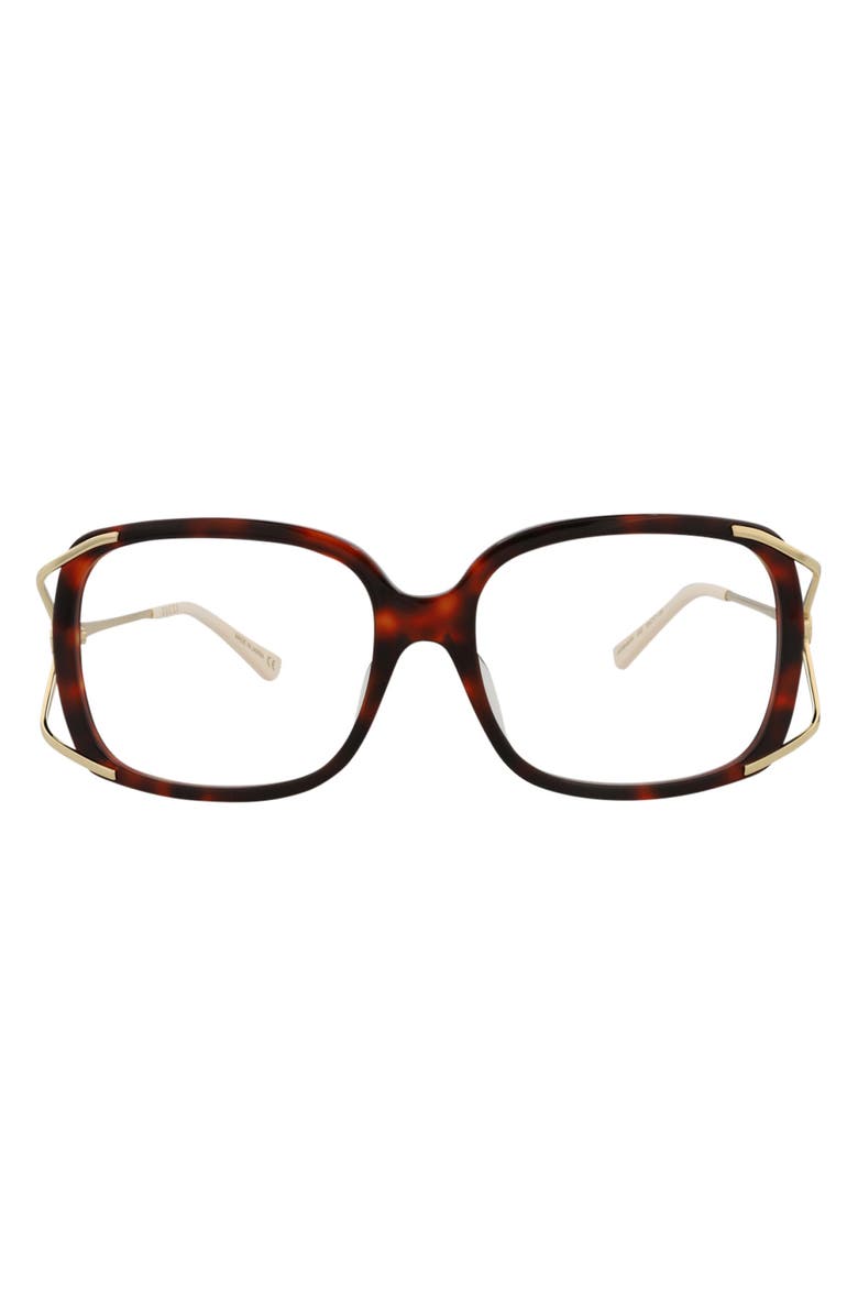 Gucci 55mm Novelty Optical Glasses, Main, color,