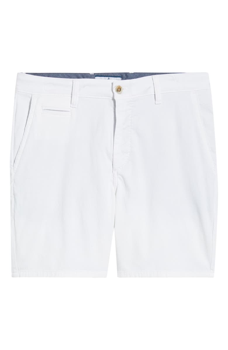 johnnie-O Nassau Chino Shorts, Alternate, color, White