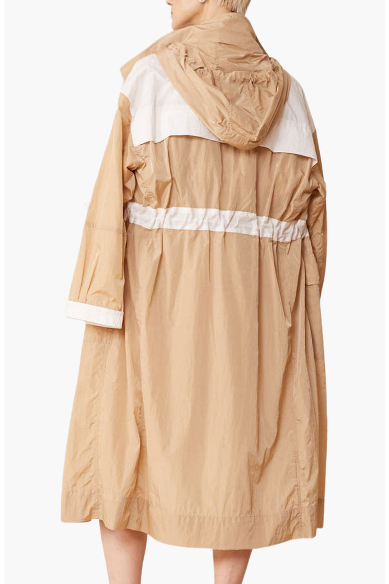 Parachute Water Resistant Anorak, Alternate, color, Light Beige