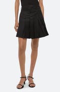 Helmut Lang Pleated Wool Skort