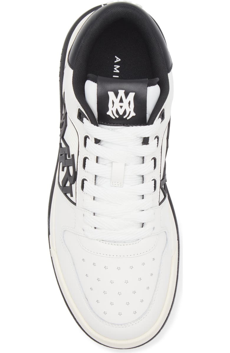 AMIRI Classic Low Top Sneaker, Alternate, color, White Black