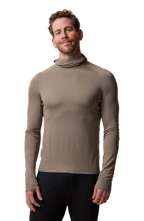 Pines Micrrid Ultra-Lt Baselayer Balaclava Top - Men's