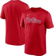 Nike Men's Nike Red Philadelphia Phillies Fuse Legend T-Shirt