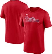 Nike Men's Nike Red Philadelphia Phillies Fuse Legend T-Shirt