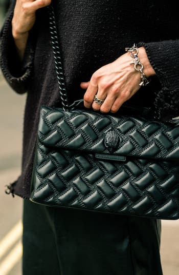 Kensington Drench Leather Shoulder Bag