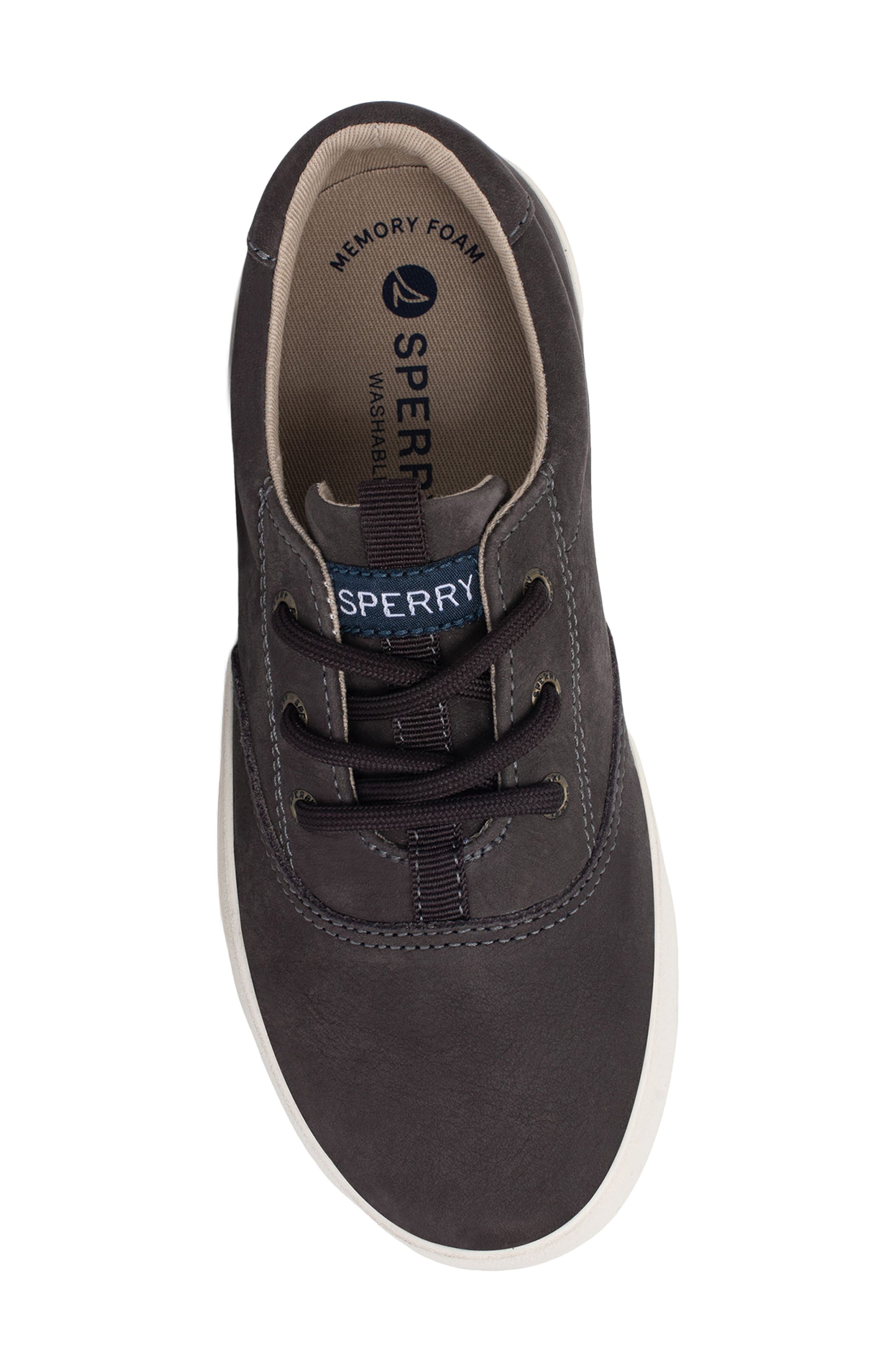 Kids' Spinnaker Sneaker, Alternate, color, CHOCOLATE
