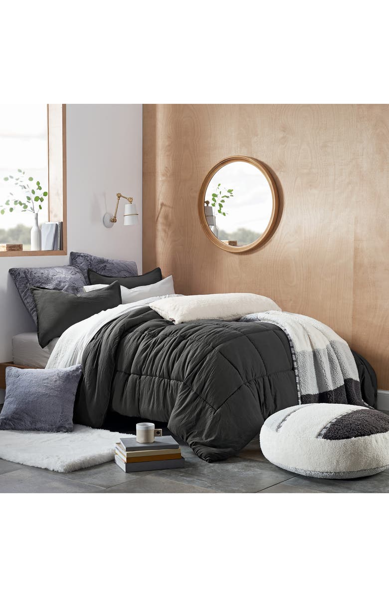 UGG<sup>®</sup> Devon Comforter & Sham Set, Alternate, color, Charcoal