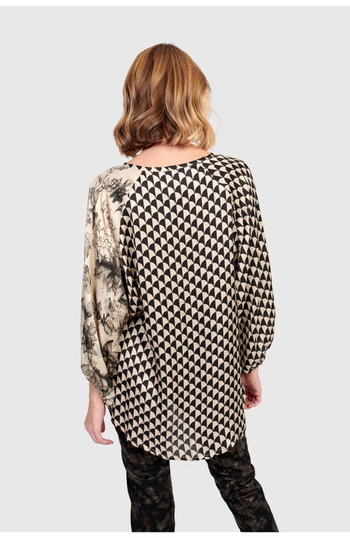 Alembika Fatima Draped Top In Multi