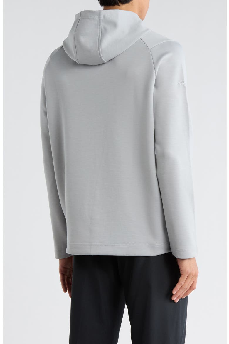 Heathered Hooded Pullover, Alternate, color, CONCRETE HEATHER