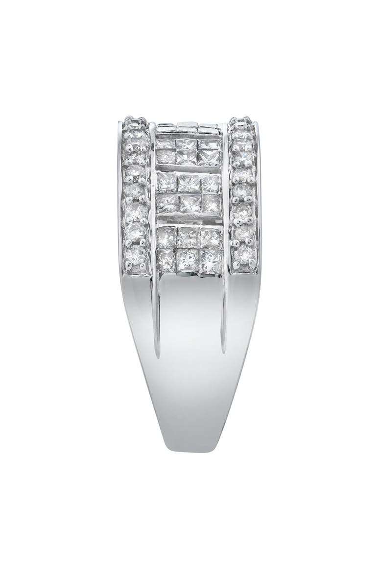 Illumina 1.25 Ct 10K Gold Diamond Band, Alternate, color, 10K White Gold
