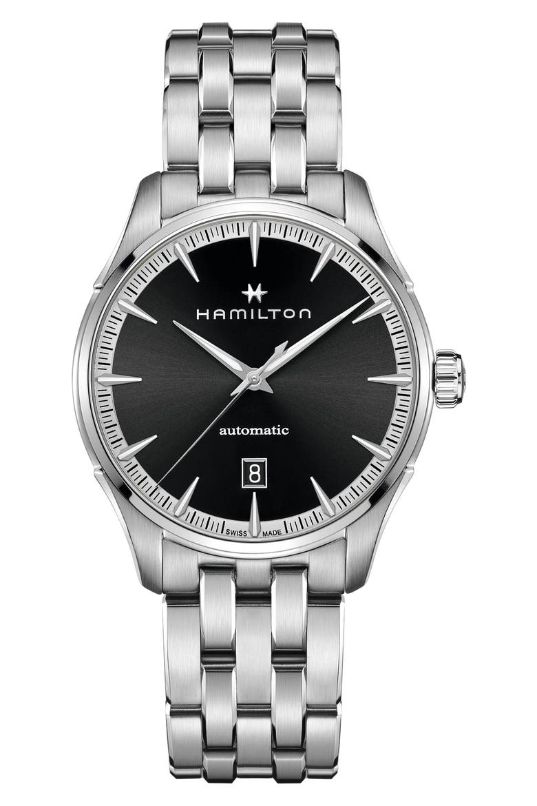 Jazzmaster Viewmatic Automatic Bracelet Watch, 40mm, Main, color, STAINLESS STEEL
