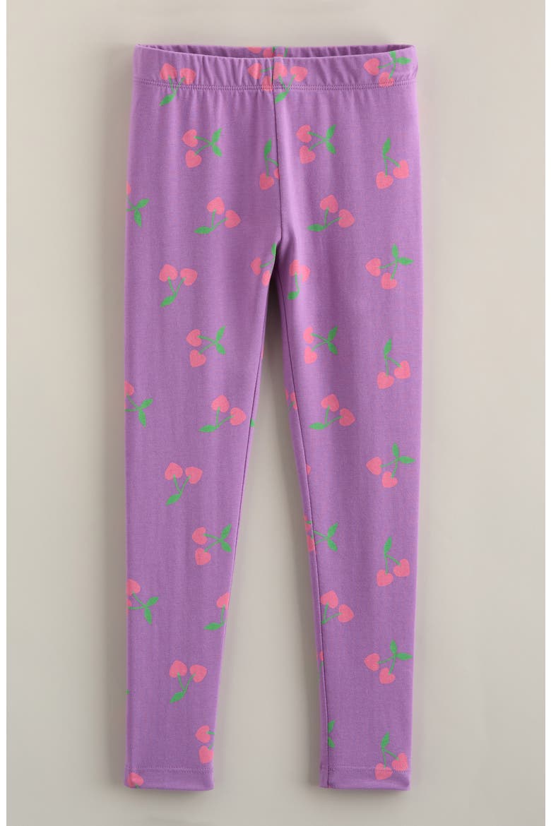 Kids' Core Leggings, Main, color, PURPLE FOXGLOVE CHERRY HEARTS